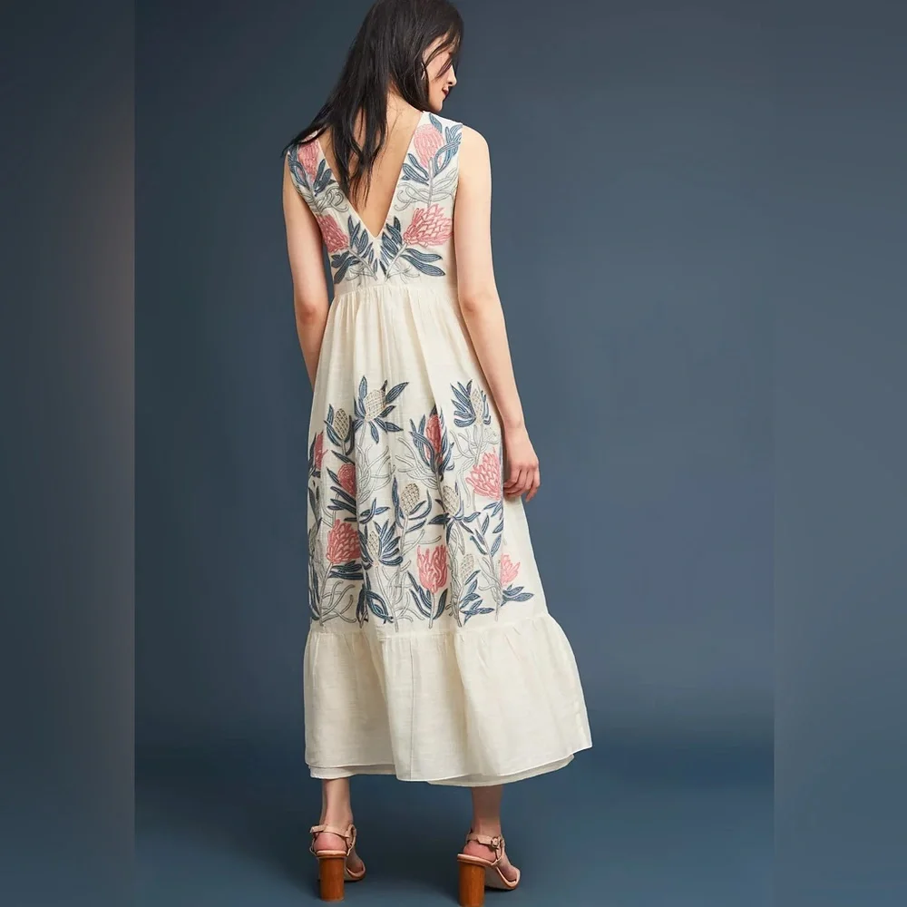 NWT Anthropologie Lola Embroidered Dre… 10 - Picture 2 of 5